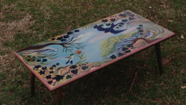 Laura McMillan painted furniture